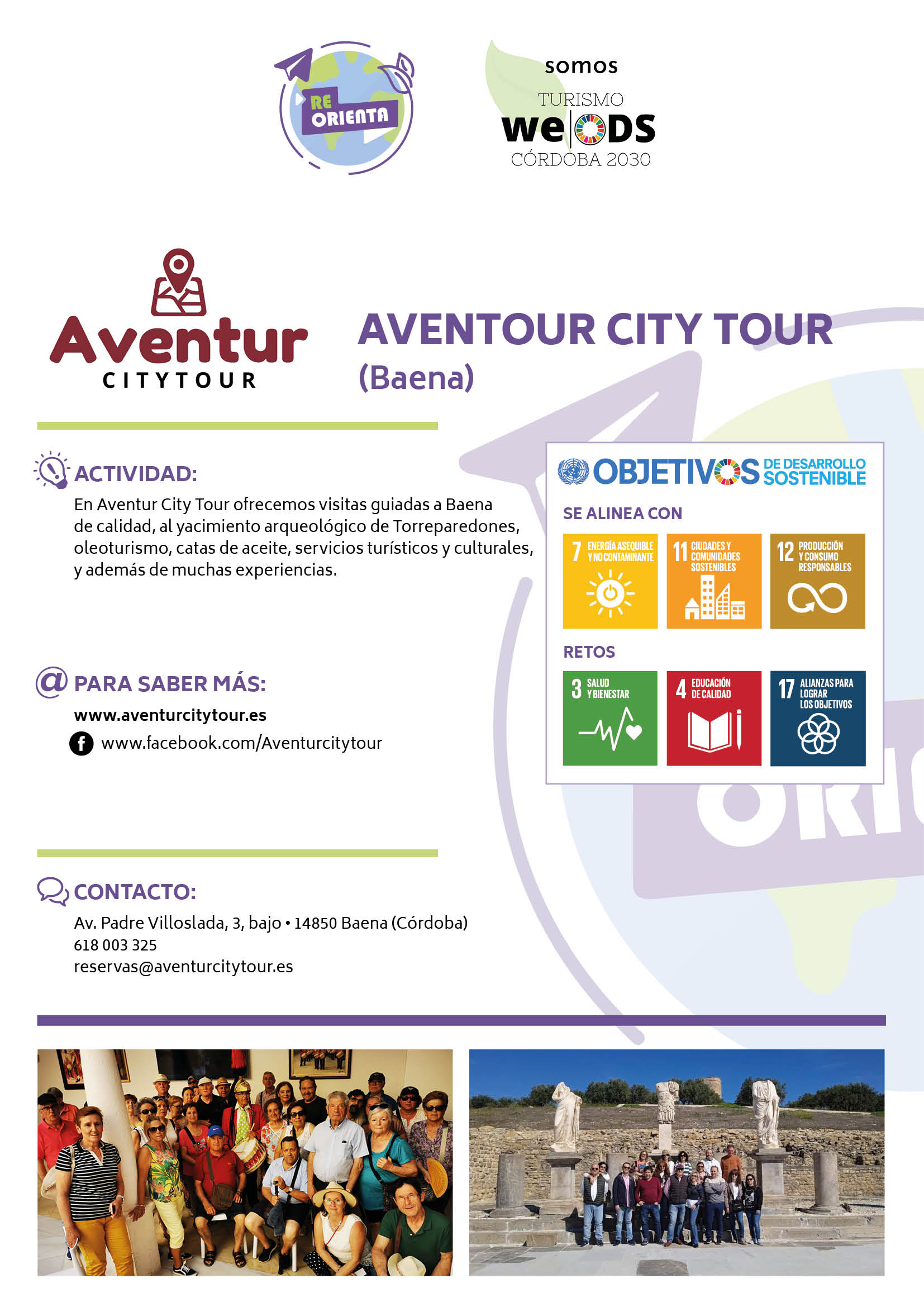 AVENTURE CITY TOUR