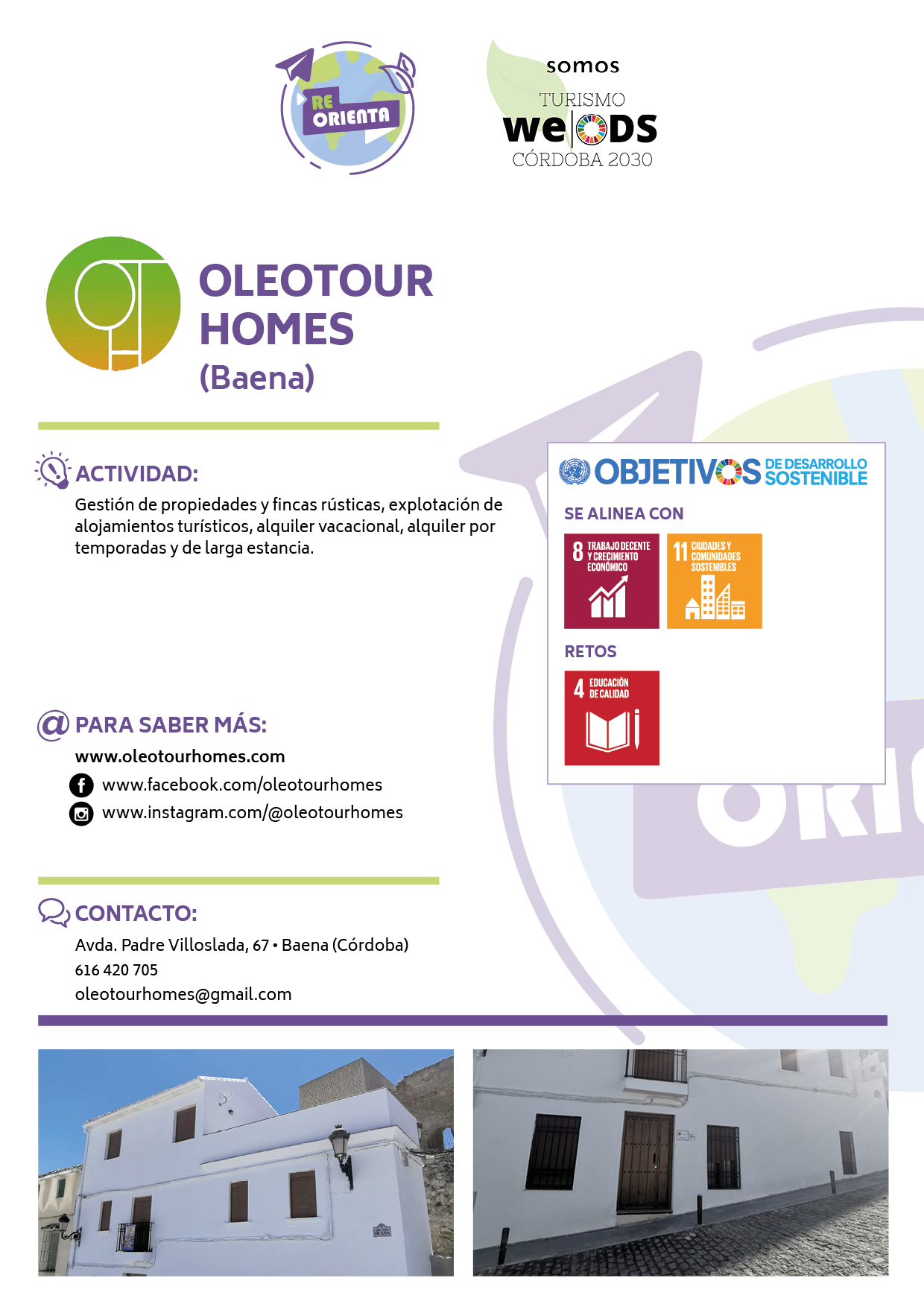 OLEOTOUR HOMES