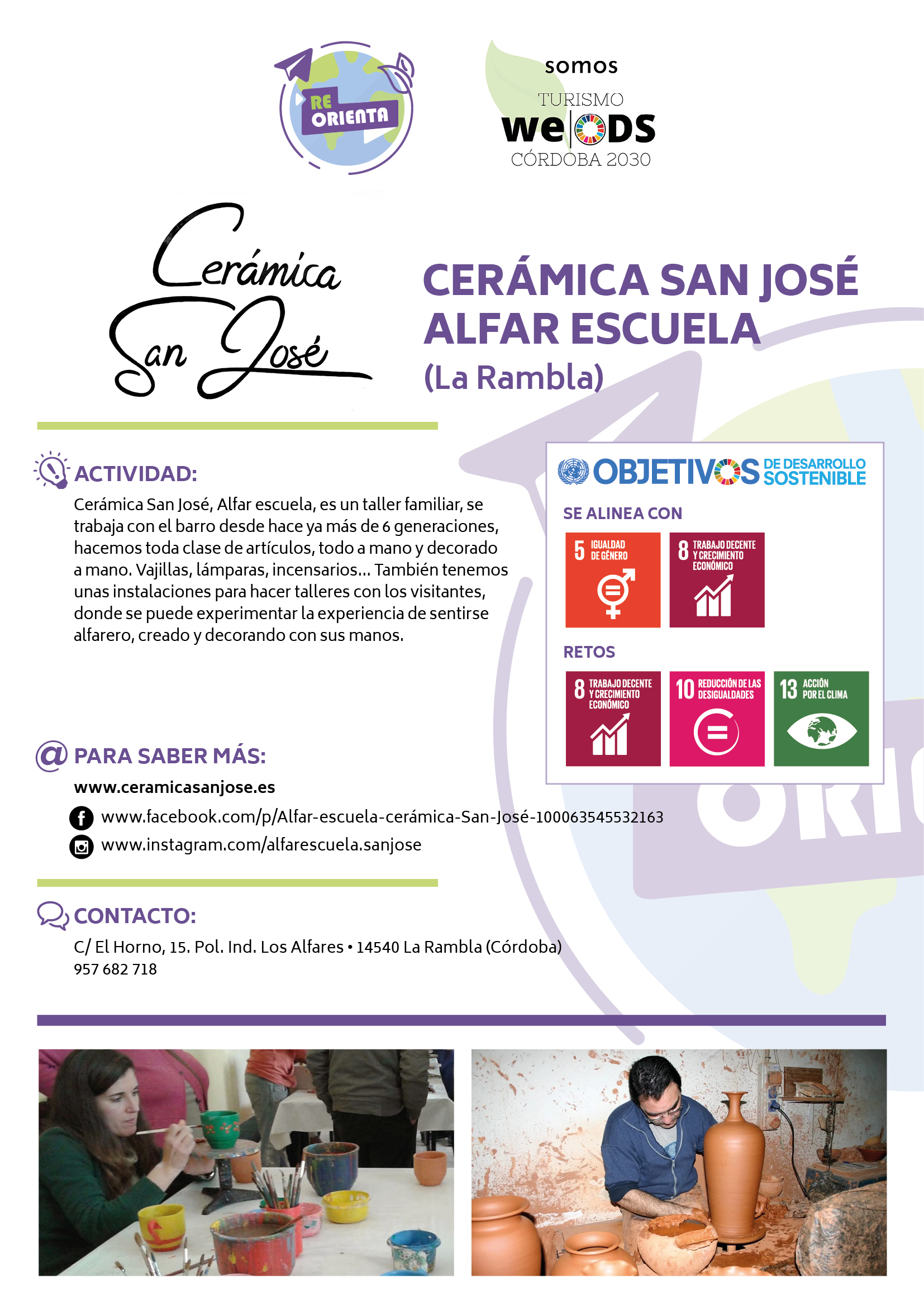 CERÁMICA SAN JOSÉ ALFAR ESCUELA