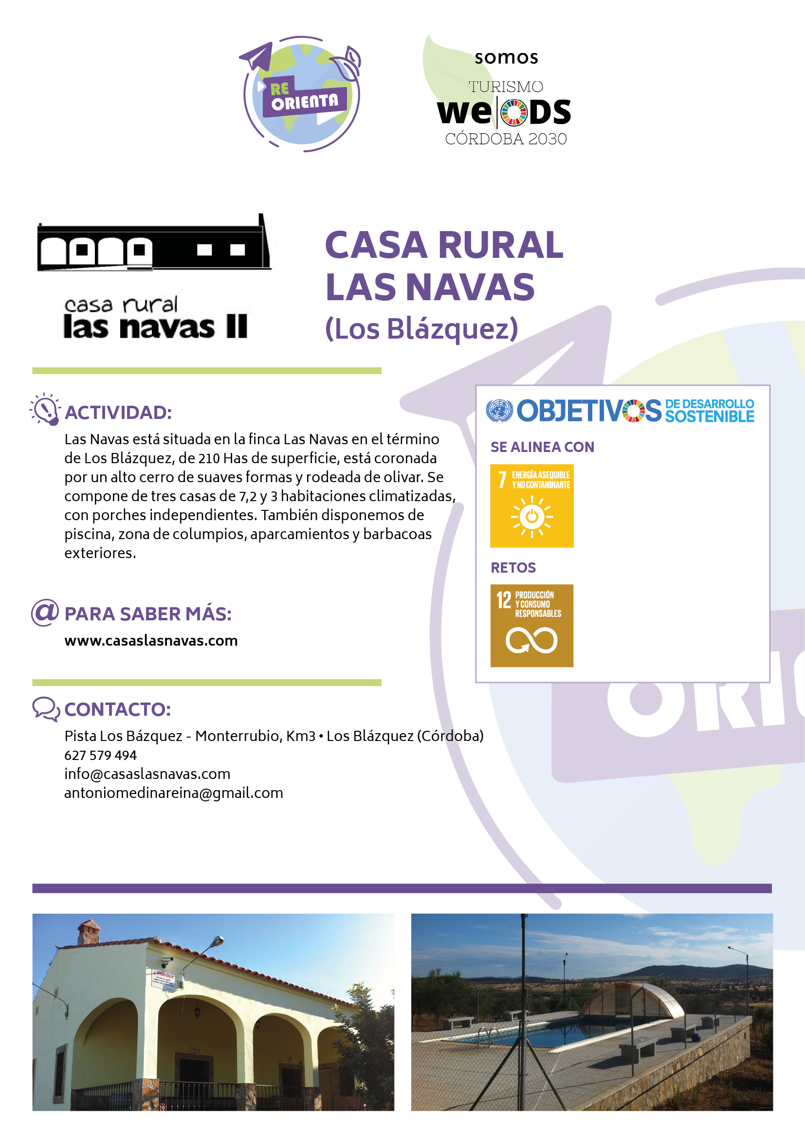 CASA RURAL LAS NAVAS