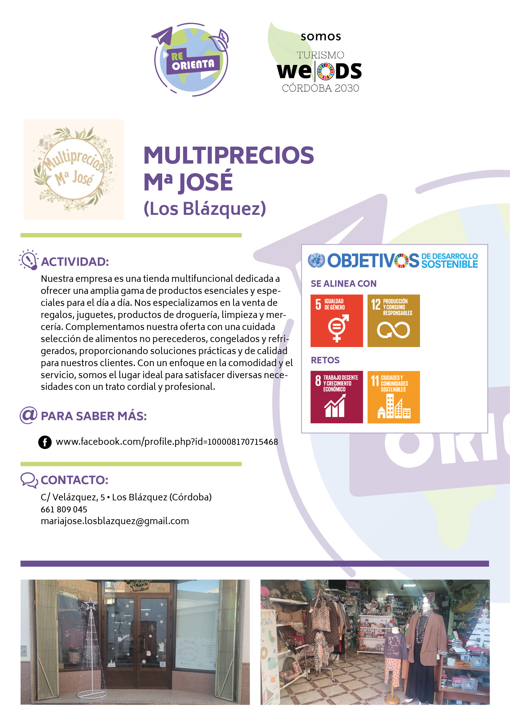 MULTIPRECIOS Mª JOSÉ