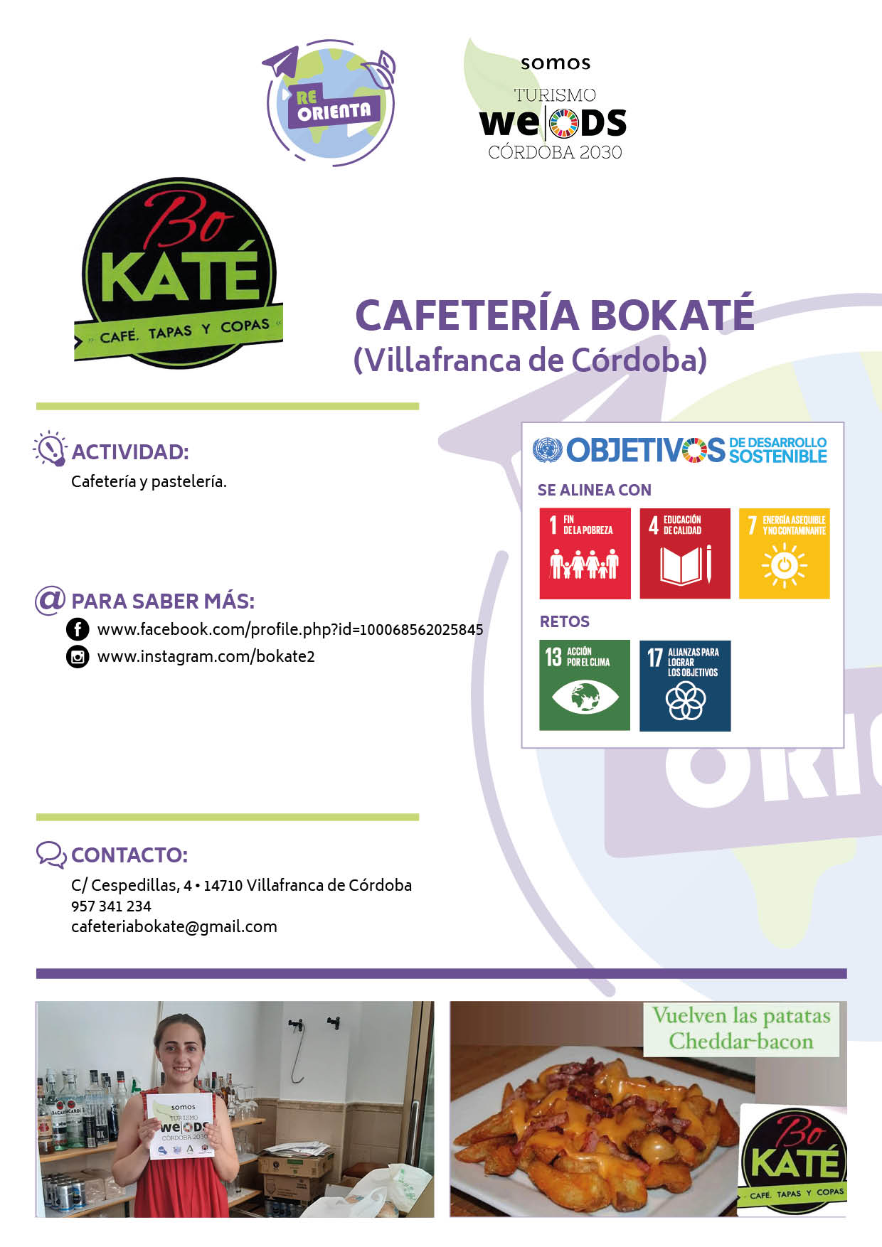 CAFETERÍA BOKATÉ