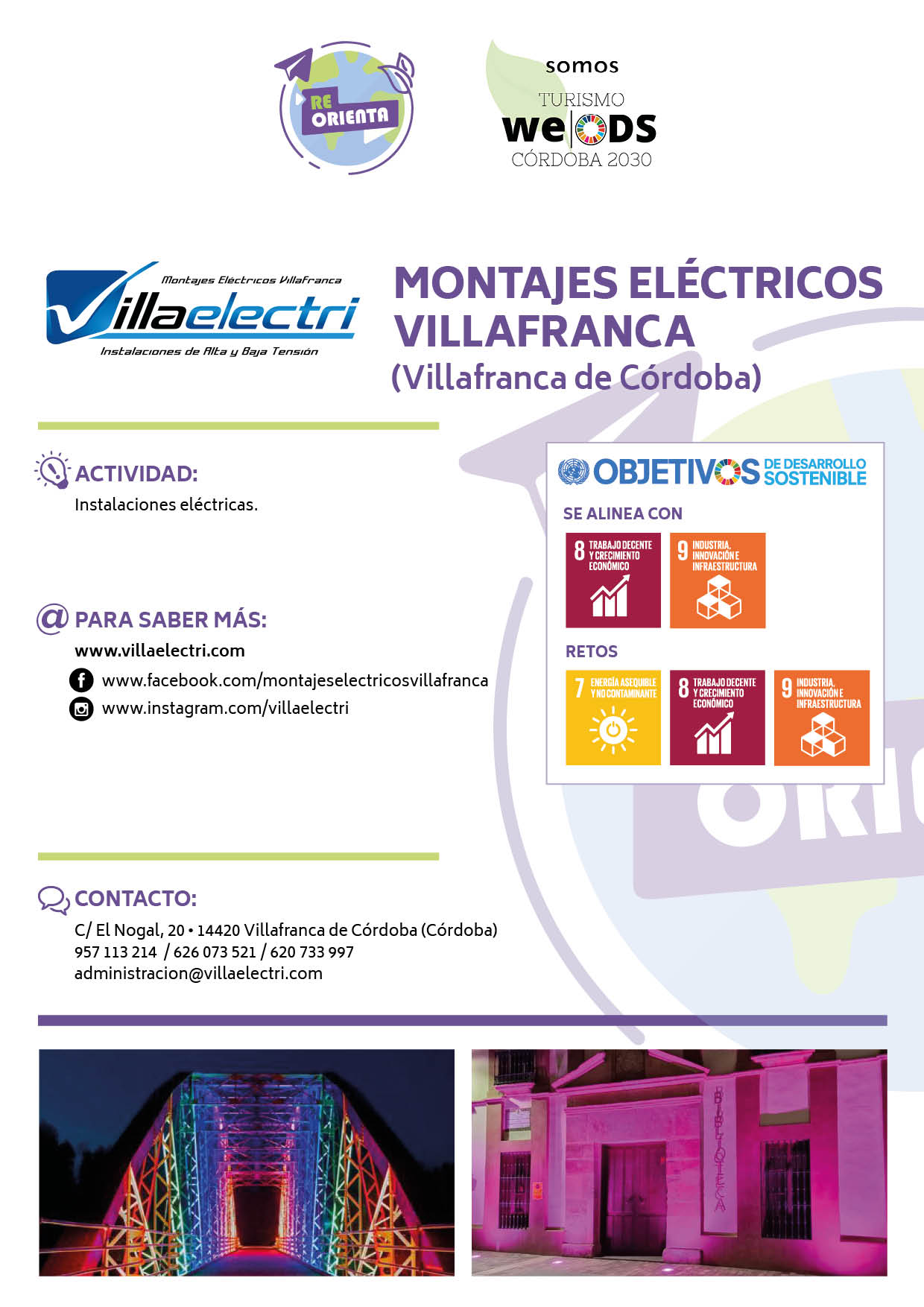 MONTAJS ELÉCTRICOS VILLAFRANCA