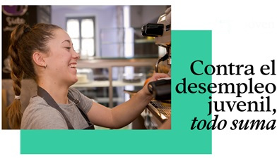 Contra el desempleo juvenil, todo suma